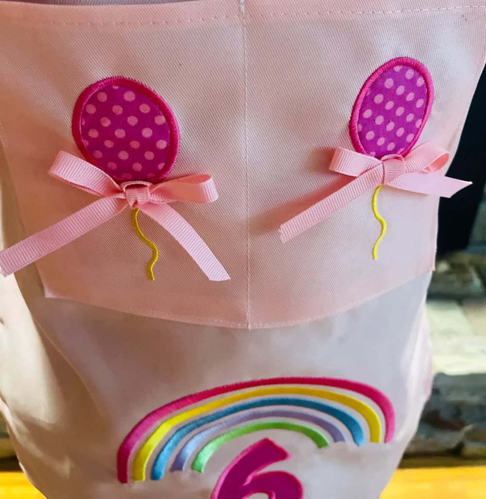 Birthday toddler Custom apron - Image 3